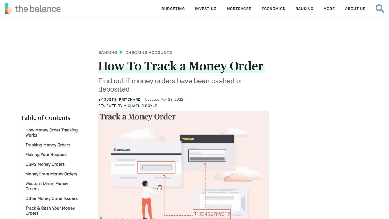 How To Track a Money Order and See If It's Been Cashed - The Balance